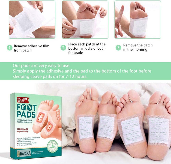 Dealio Premium Detox Foot Patches (Pack of 10) BUY 1 GET 1 FREE