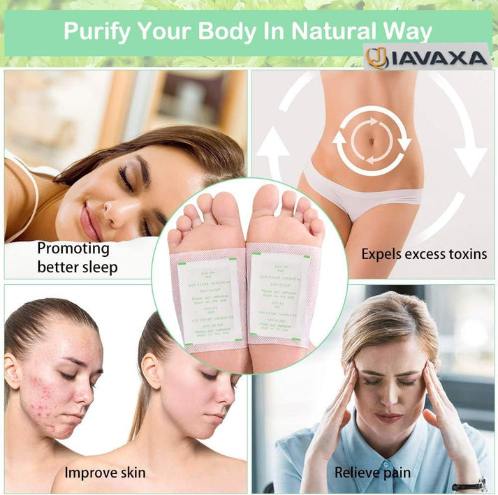 Dealio Premium Detox Foot Patches (Pack of 10) BUY 1 GET 1 FREE